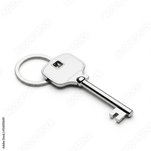 key isolated on white background