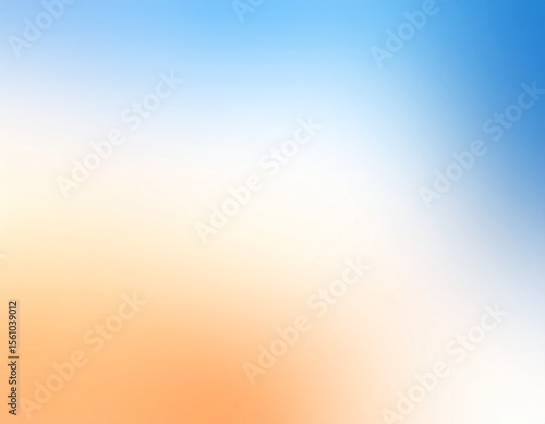 white orange blue gradient background. 