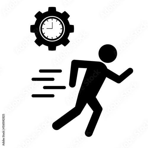 A person figure who is agile, alert and able to handle any situation.