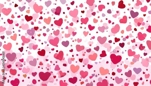 Wallpaper Mural Heart confetti background Torontodigital.ca