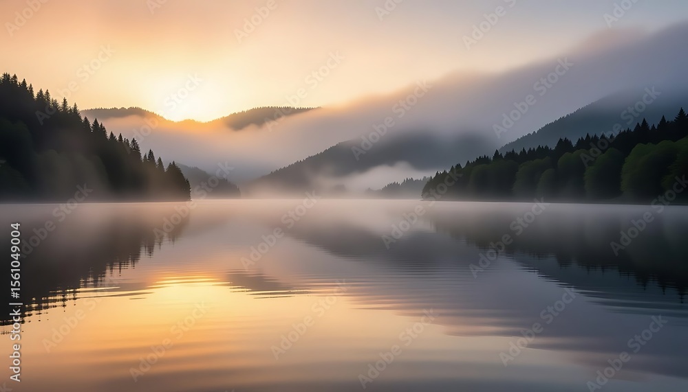 Fototapeta premium Sunrise in the mountains