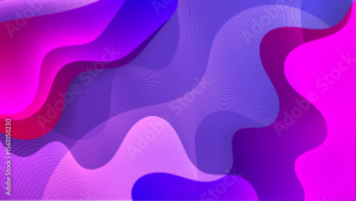 Abstract pink, purple, and blue wavy shapes for vibrant backgrounds, artistic designs, social media graphics, and modern patterns. Great for trendy projects.