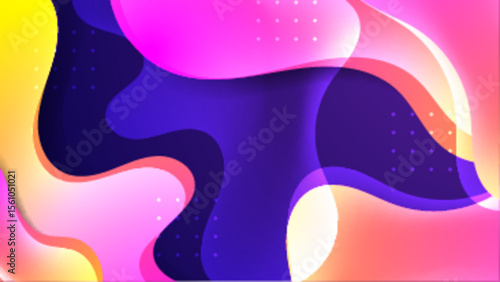Abstract colorful design with fluid shapes and pastel hues perfect for digital backgrounds, prints, and artistic projects with modern flair.