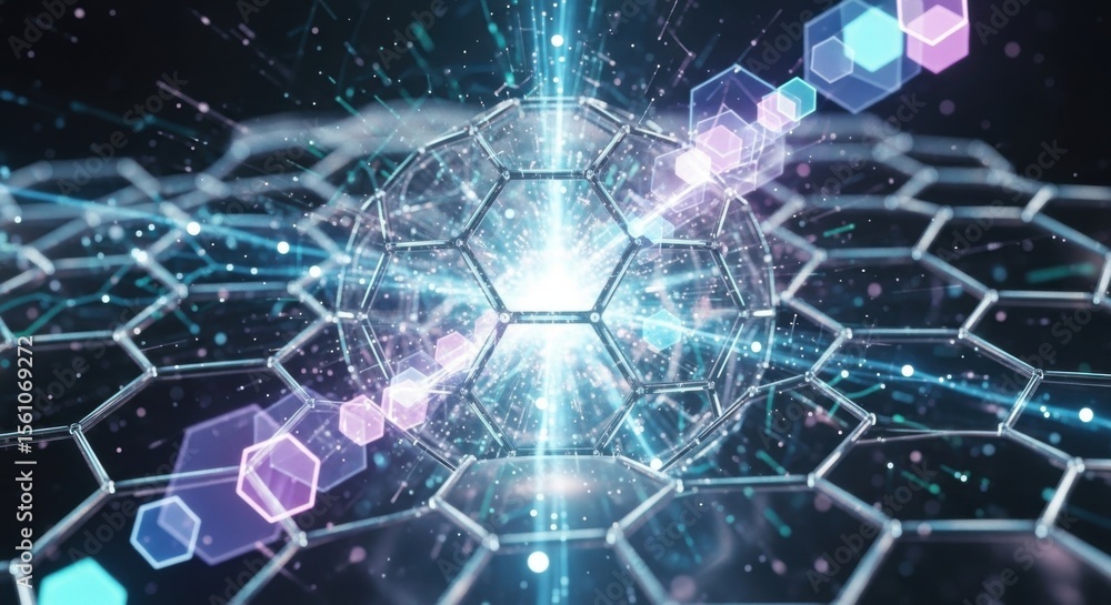 Obraz premium abstract blue background