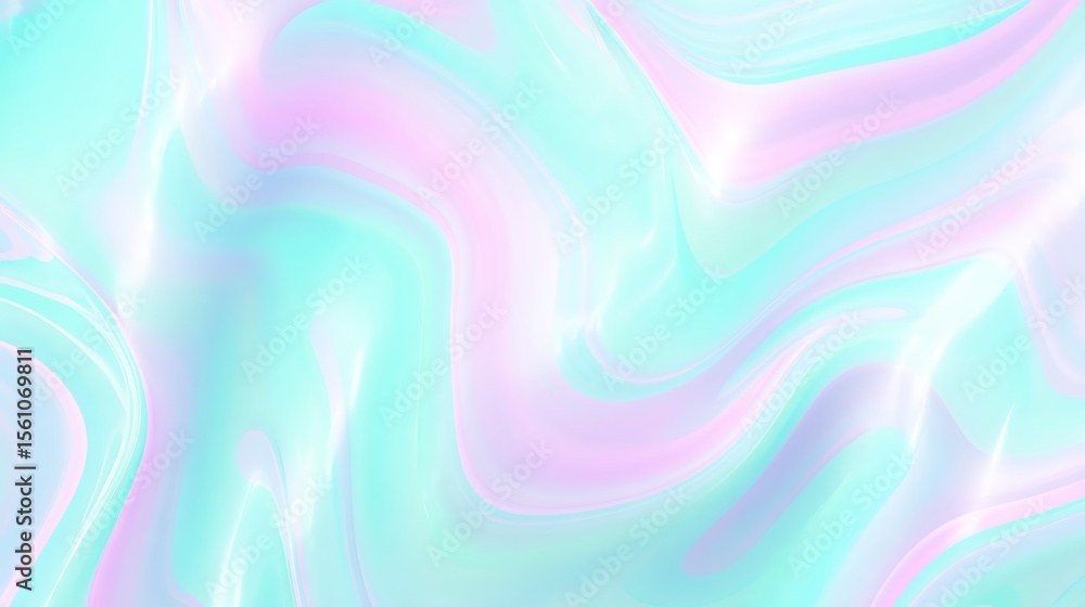 Obraz premium Pastel swirls