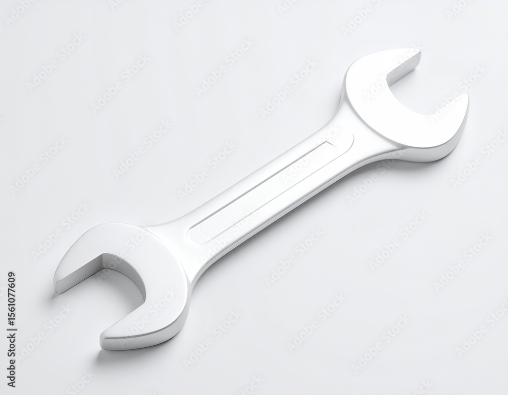 Open End Wrench isolated on white background Open End Wrench isolated on white background