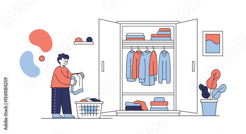 Creating a Clutter Free Wardrobe Organizing Clothes and Maintaining a Neat Living Space