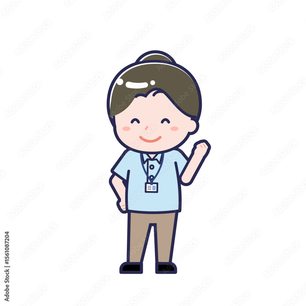 介護士/ななめ/女性 04 介護士/ななめ/女性 04