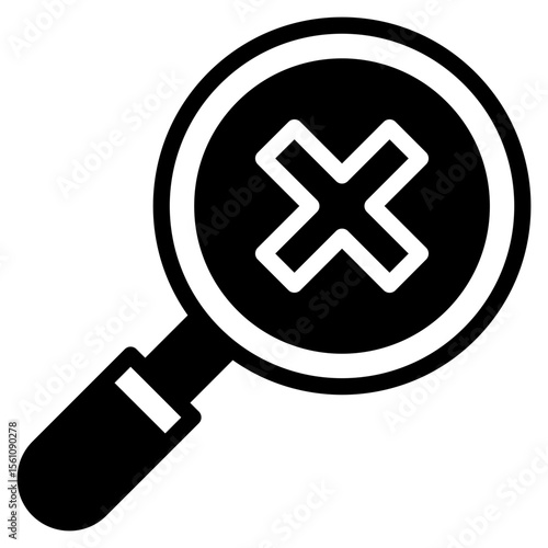 Failed outline mixed icon