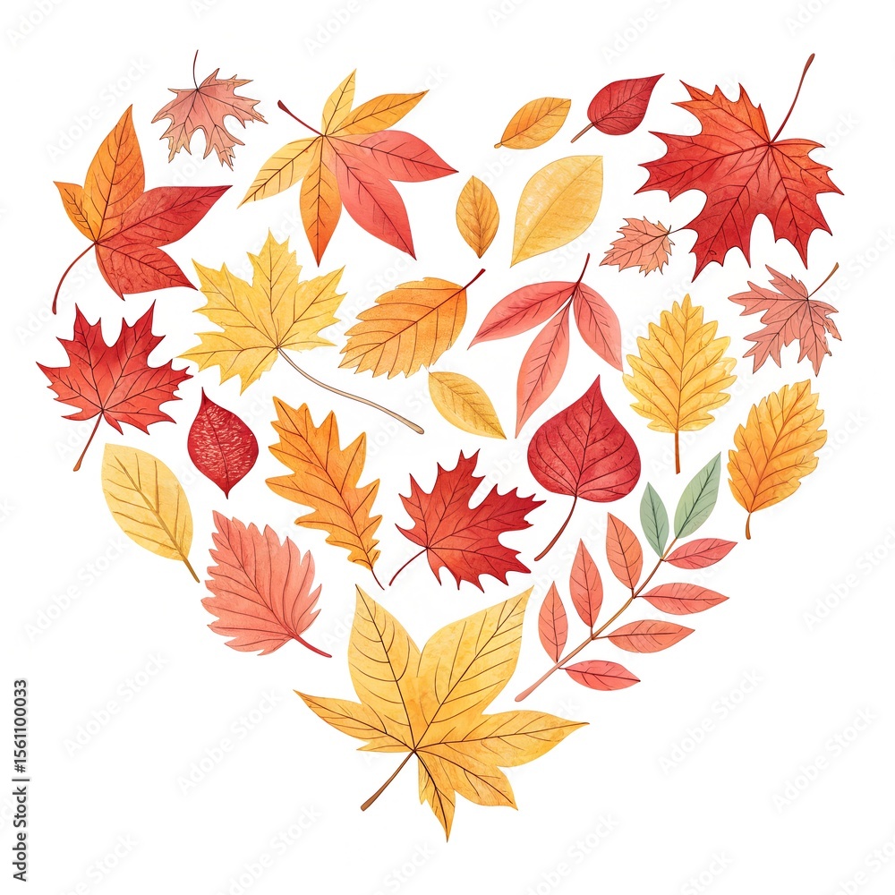 Obraz premium autumn leaves background