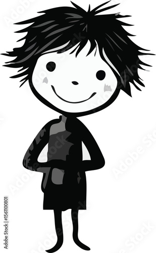 little girl with a bag
