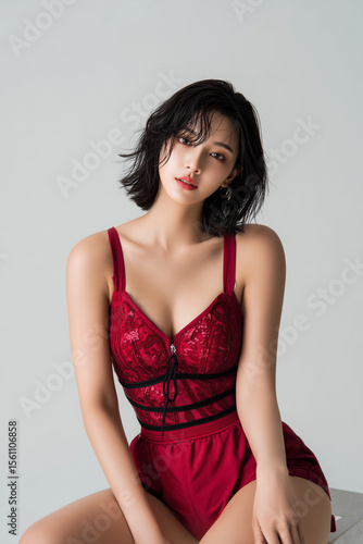 Wallpaper Mural 美女, 女性, 美しい, 顔, モデル, 日本, 韓国, 中国, アジア, カフェ,女性、プール、夏、ビキニ、美しさ、水泳 Torontodigital.ca