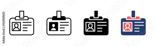 Identity icon sheet multiple style collection