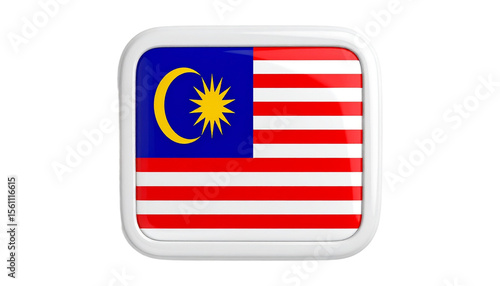 Free Download Flag of Malaysia, Isolated on Transparent Background - GFXLoad