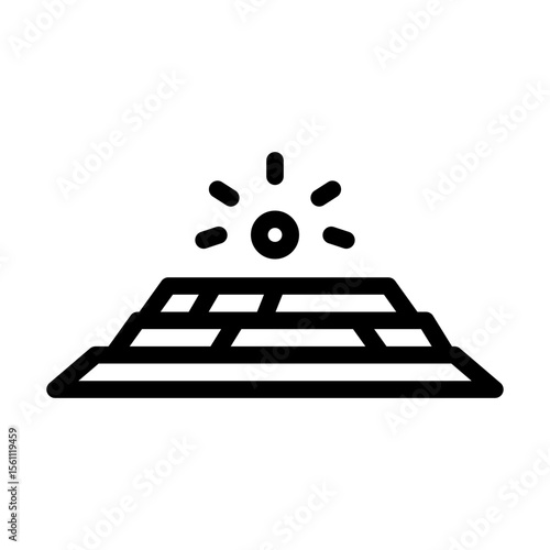 Gold Ingots line icon