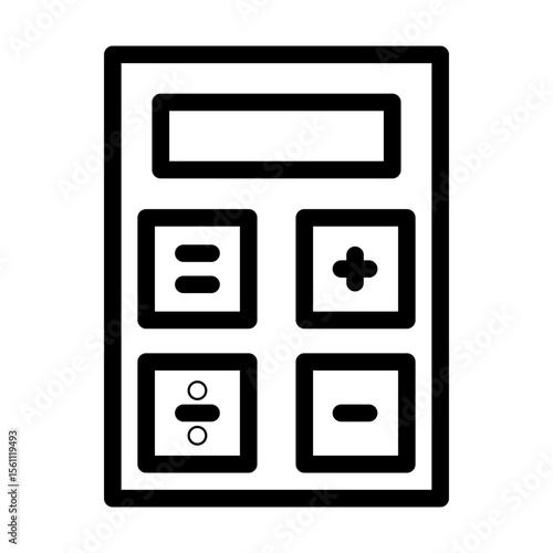 maths line icon
