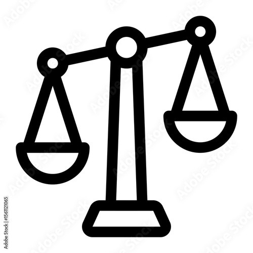 Balance Scale Justice and Equilibrium