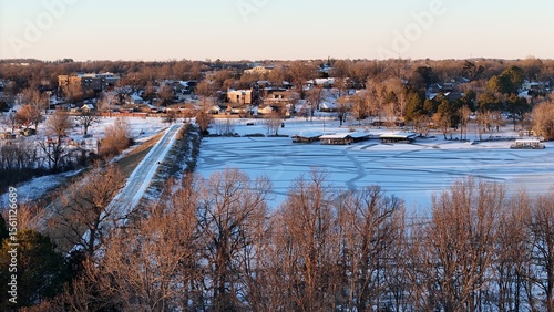 Frozen Lake Fayetteville in Fayetteville AR