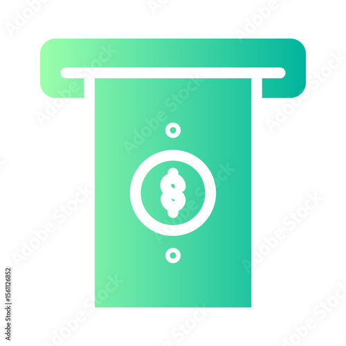 withdraw gradient icon