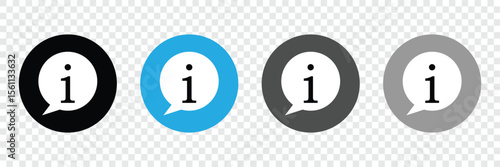 information sign icon set illustration. about us sign and symbol. question mark icon . EPS 10 . 