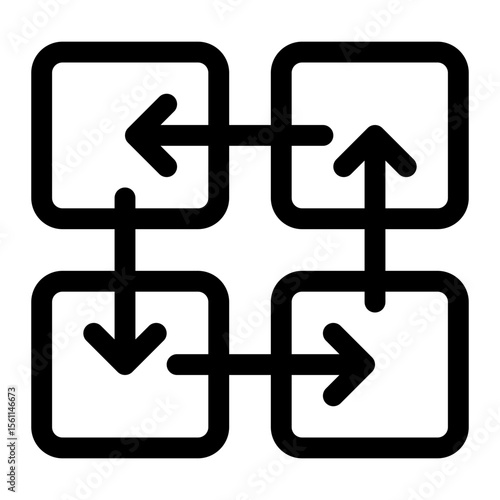 Data Flow Network Diagram
