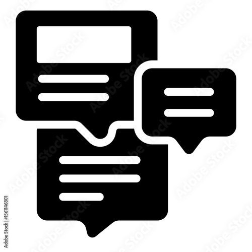 Document Messaging Service Icon