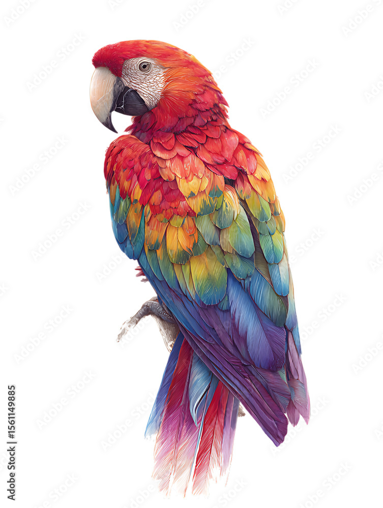 Obraz premium blue and yellow macaw ara ararauna