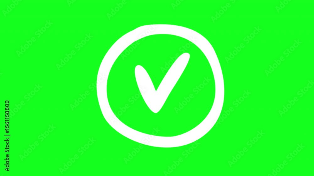 Check mark, Tick symbol, check list circle frame, yes or no Check mark, Tick symbol, check list circle frame, yes or no