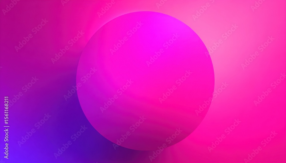 Obraz premium Abstract colorful sphere on a vibrant gradient background, creating a modern artistic atmosphere