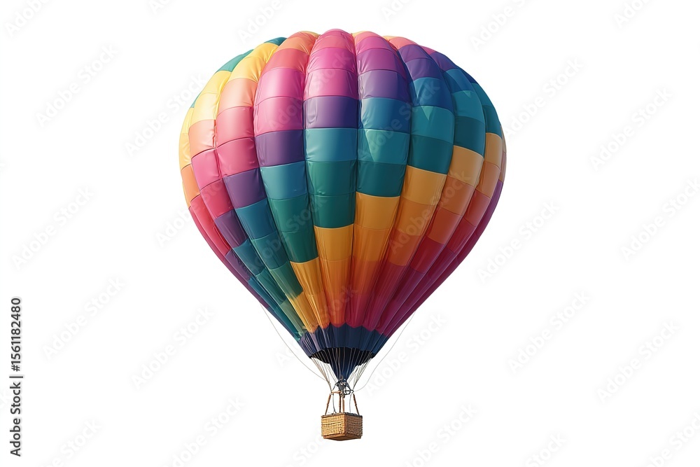 Fototapeta premium colorful hot air balloon
