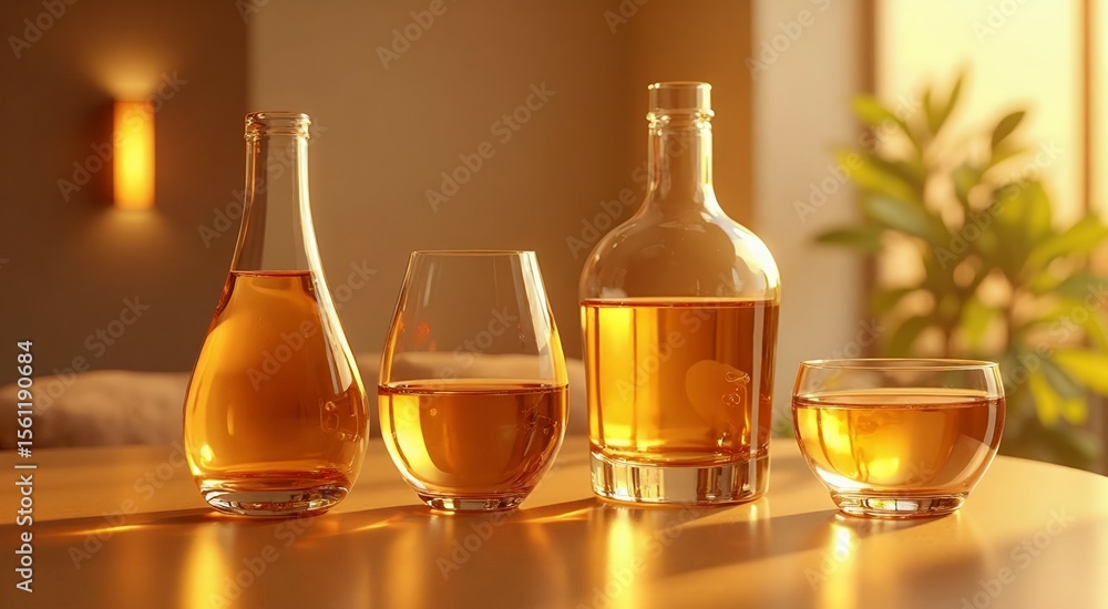 glass of cognac glass of cognac