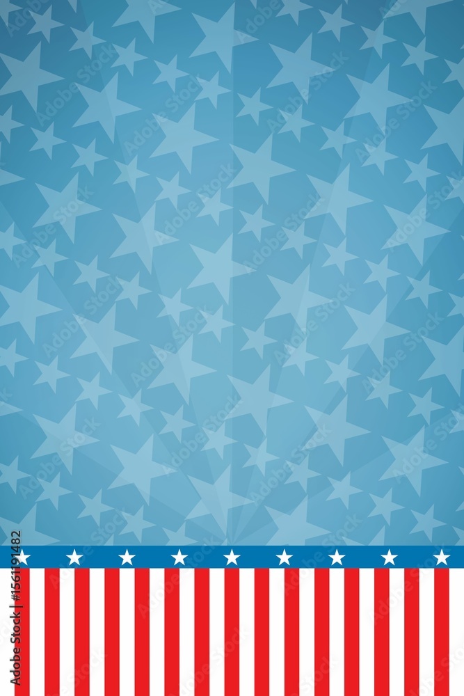 Naklejka premium stars in a blue background