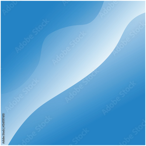 Blue sky illustration vector and design