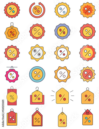 set of icons for web