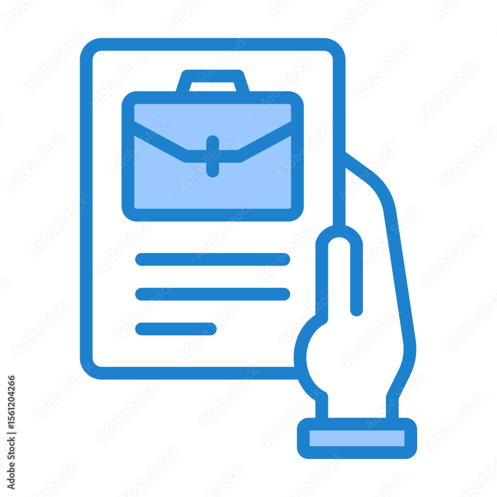 Fototapeta premium Job Offer Icon