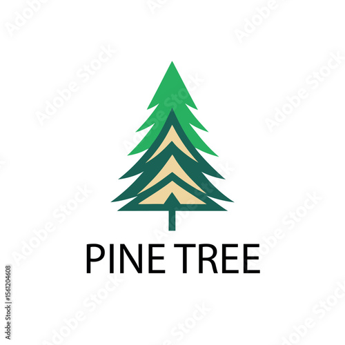 Pine tree logo