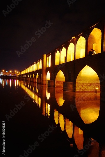 Iranian Bridge: Day and Night Views