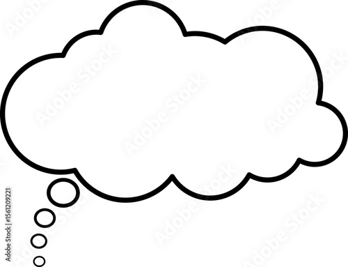 Thought Bubble Illustration