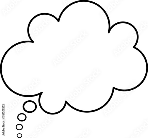 Thought Bubble Illustration