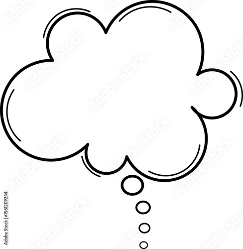 Thought Bubble Illustration