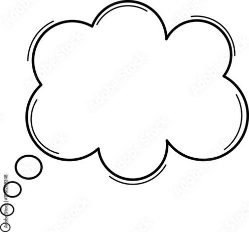 Thought Bubble Illustration