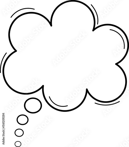 Thought Bubble Illustration