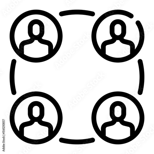 group line icon
