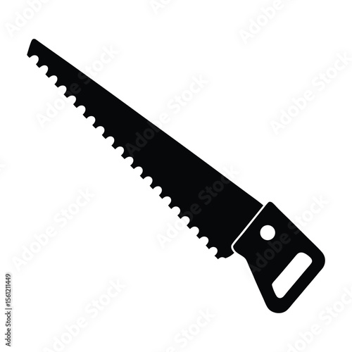 saw blade isolated on white