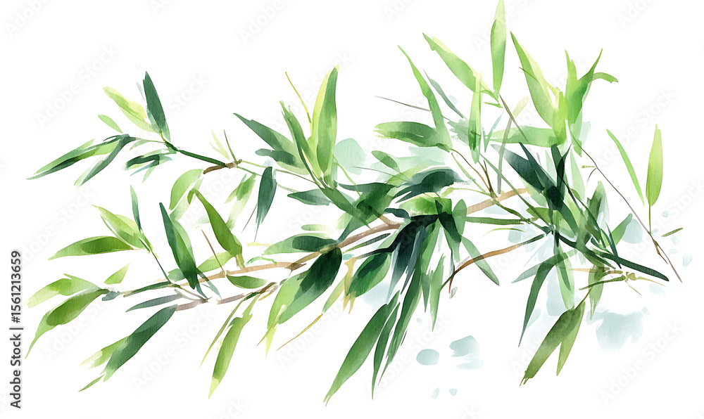 Highly detailed illustrations of various trees, leaves, grasses, and botanical elements, featuring realistic, minimalist, and abstract compositions on a white background.