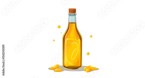 Bottle of oil, Olive oil bottle, Cooking oil, Oil container, Glass oil bottle, Oil bottle icon, Vegetable oil, Sunflower oil bottle, Canola oil, Bottle with cork, Oil bottle vector, Healthy oil, Gourm