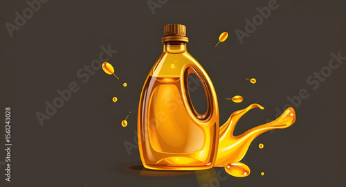 Bottle of oil, Olive oil bottle, Cooking oil, Oil container, Glass oil bottle, Oil bottle icon, Vegetable oil, Sunflower oil bottle, Canola oil, Bottle with cork, Oil bottle vector, Healthy oil, Gourm