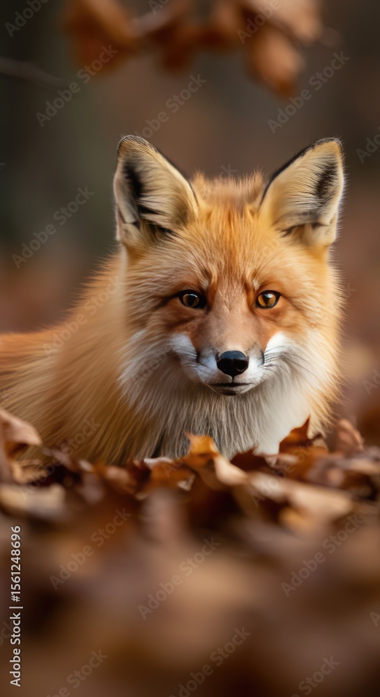 Fototapeta premium red fox portrait
