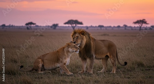 Wallpaper Mural two horses in the field Torontodigital.ca