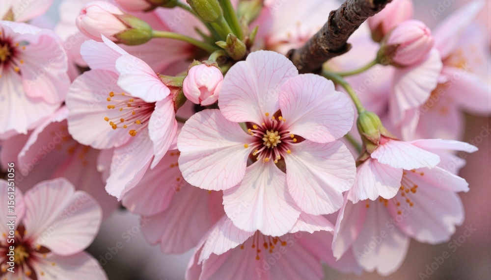 Fototapeta premium Sunlight shining through fresh green leaves in natural setting 